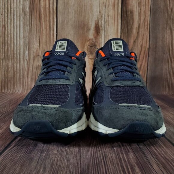 New Balance 990v4 Womens Size 10.5 B Blue Orange Walking Shoes USA Made W990NV4 - Picture 5 of 12